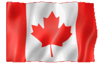 Waving Canadian Flag