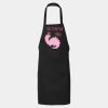Long Cotton Blend Butcher Apron - No pockets Thumbnail