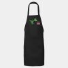 Long Cotton Blend Butcher Apron - No pockets Thumbnail