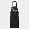 Long Cotton Blend Butcher Apron - No pockets Thumbnail