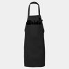 Long Cotton Blend Butcher Apron - No pockets Thumbnail