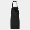 Long Cotton Blend Butcher Apron - No pockets Thumbnail