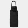 Long Cotton Blend Butcher Apron - No pockets Thumbnail