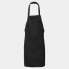 Long Cotton Blend Butcher Apron - No pockets Thumbnail