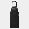 Long Cotton Blend Butcher Apron - No pockets Thumbnail