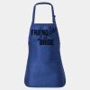 Cotton Blend Apron with Pouch Pocket Thumbnail