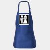 Cotton Blend Apron with Pouch Pocket Thumbnail