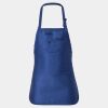 Cotton Blend Apron with Pouch Pocket Thumbnail