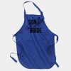 ATC Premium Cotton Full Length Apron with Pockets Thumbnail